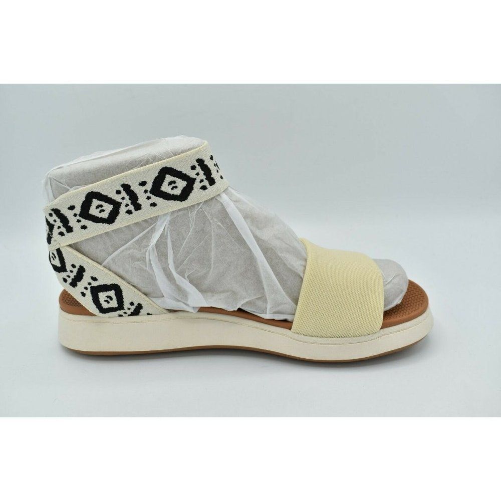 Zodiac Womens Size 7.5 M Cyprus Flatform Birch Multi Tan Brown Gladiator Sandals - Picture 6 of 11